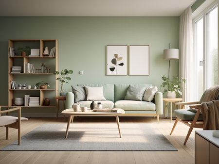 Using Accent Colors to Define Spaces in an Open Floor Plan