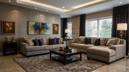 How to Make an Open Concept Living Room Feel More Intimate