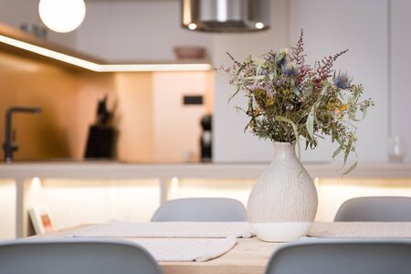 Blending an Open Kitchen with Different Interior Styles